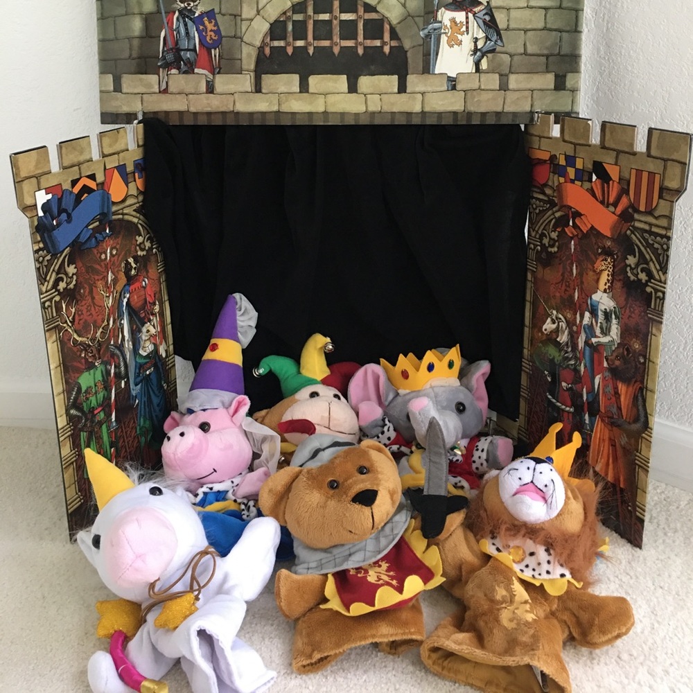Restoration Hardware Royal Puppets Family Set